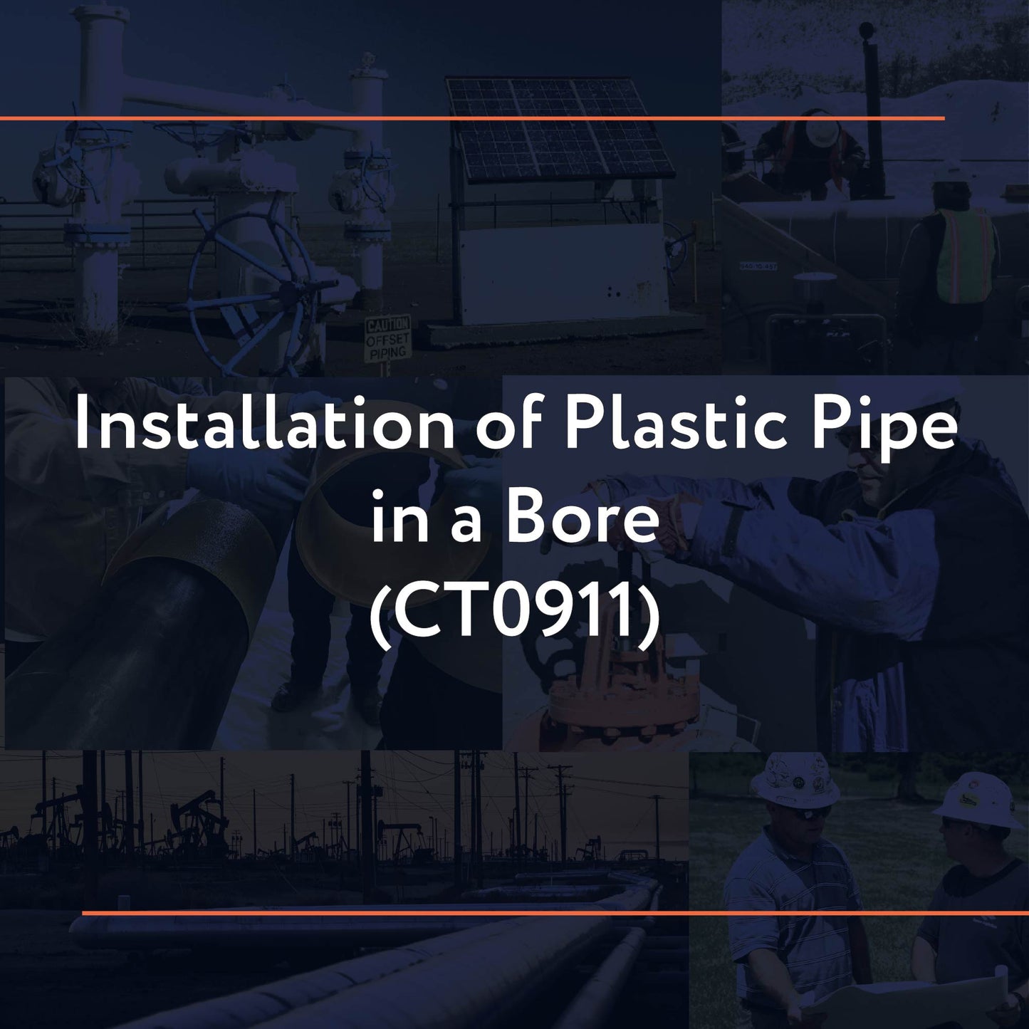 CT0911: Installation of Plastic Pipe in a Bore