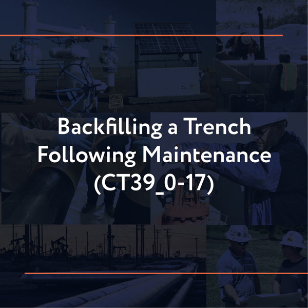 CT39_0-17: Backfilling a Trench Following Maintenance