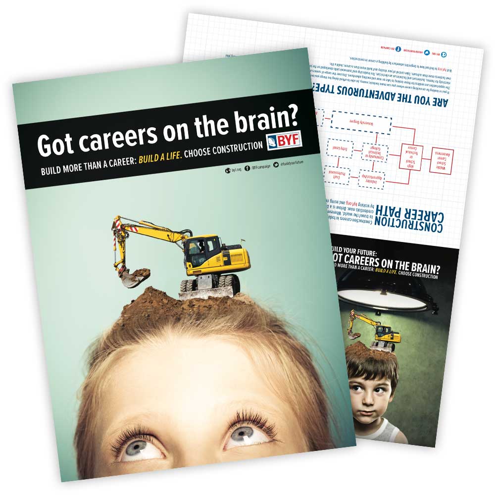 Choose Construction Double-Sided Poster