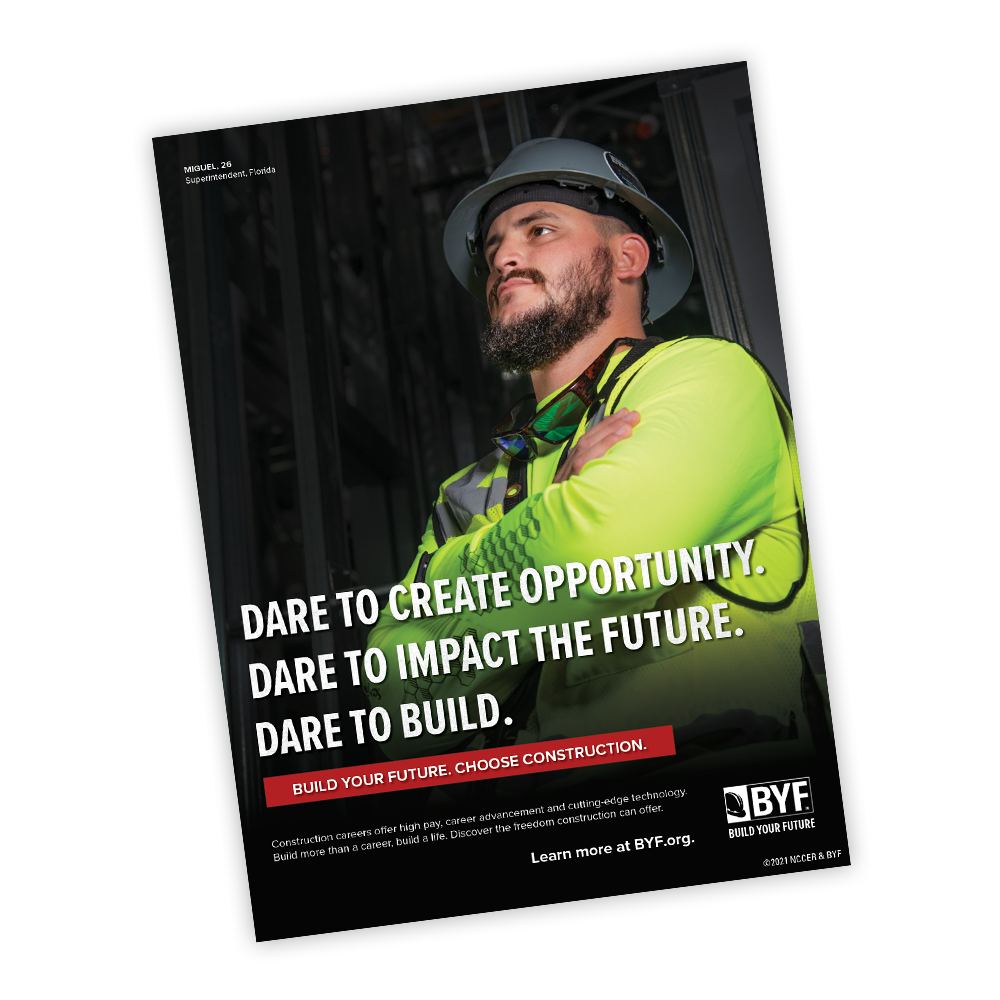 Dare to Build Poster (Miguel)