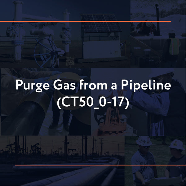 CT50_0-17: Purge Gas from a Pipeline