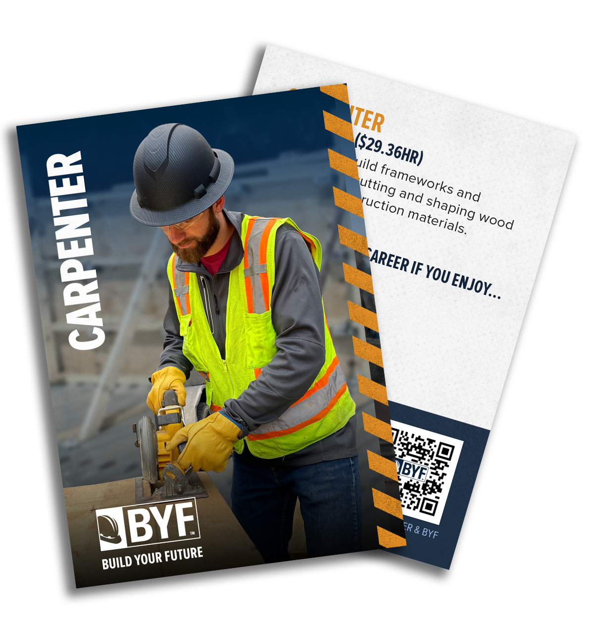 Carpenter Trading Card (Pack of 200)