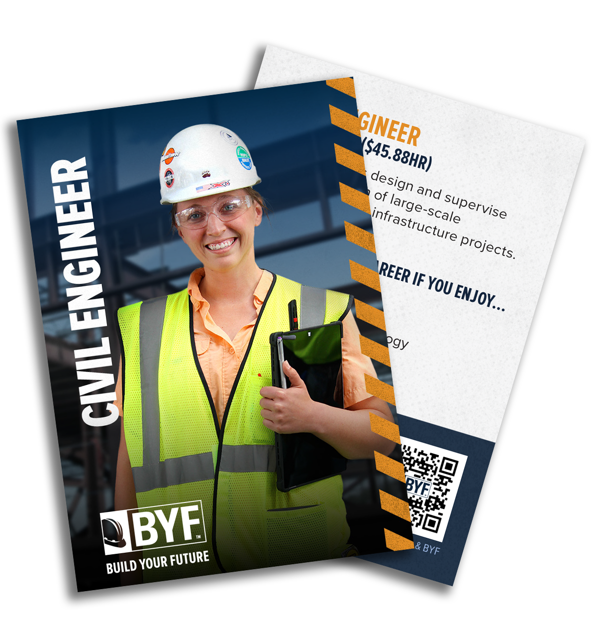 Civil Engineer Trading Card (Pack of 200)