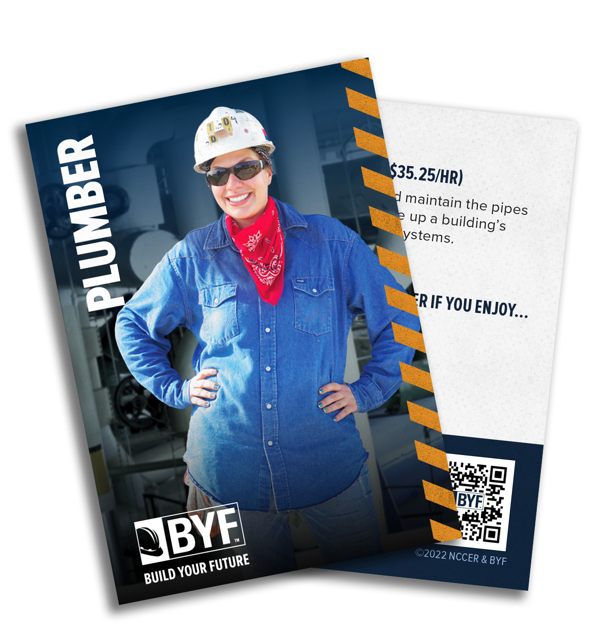 Plumber Trading Card (Pack of 200)