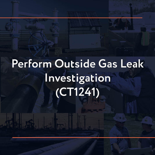 CT1241: Perform Outside Gas Leak Investigation