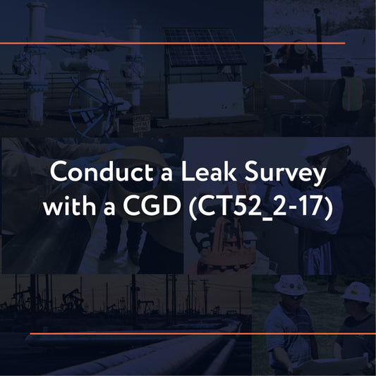 CT52_2-17: Conduct a Leak Survey with a CGD