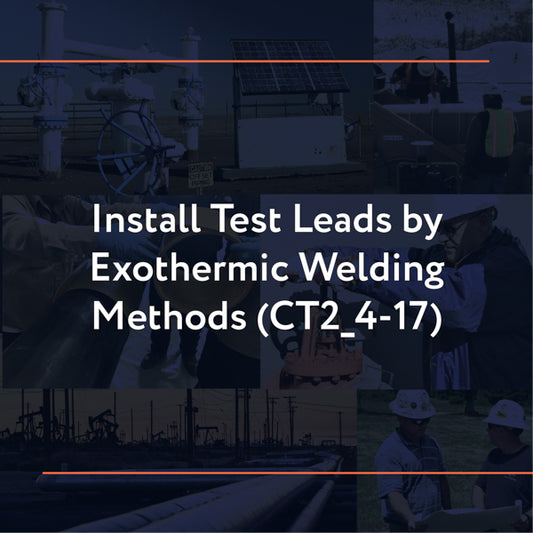 CT2_4-17: Install Test Leads by Exothermic Welding Methods
