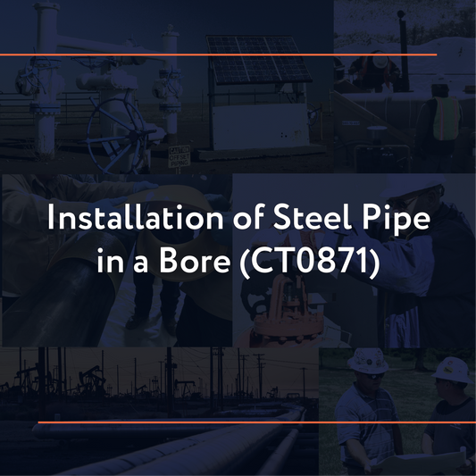 CT0871: Installation of Steel Pipe in a Bore