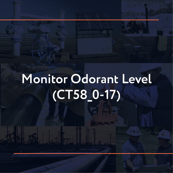CT58_0-17: Monitor Odorant Level