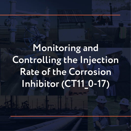 CT11_0-17: Monitoring and Controlling the Injection Rate of the Corrosion Inhibitor