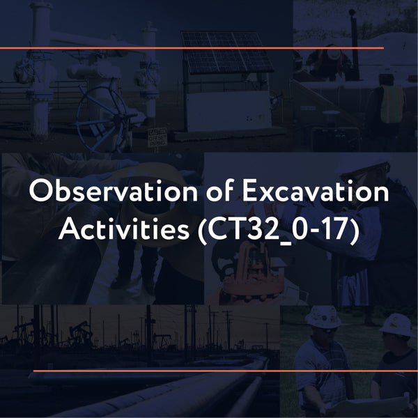 CT32_0-17: Observation of Excavation Activities