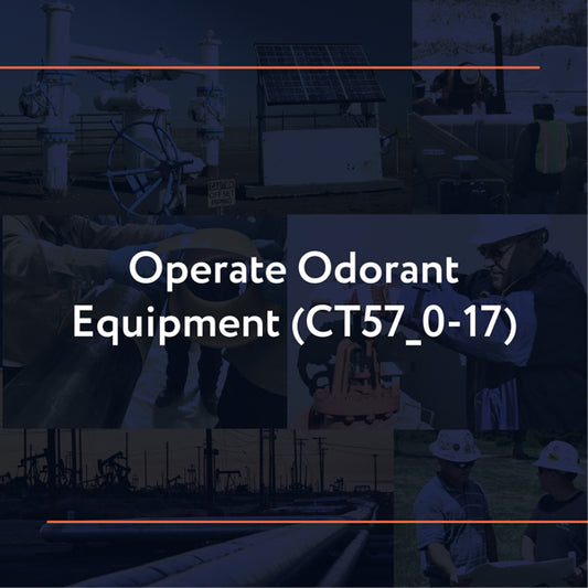 CT57_0-17: Operate Odorant Equipment