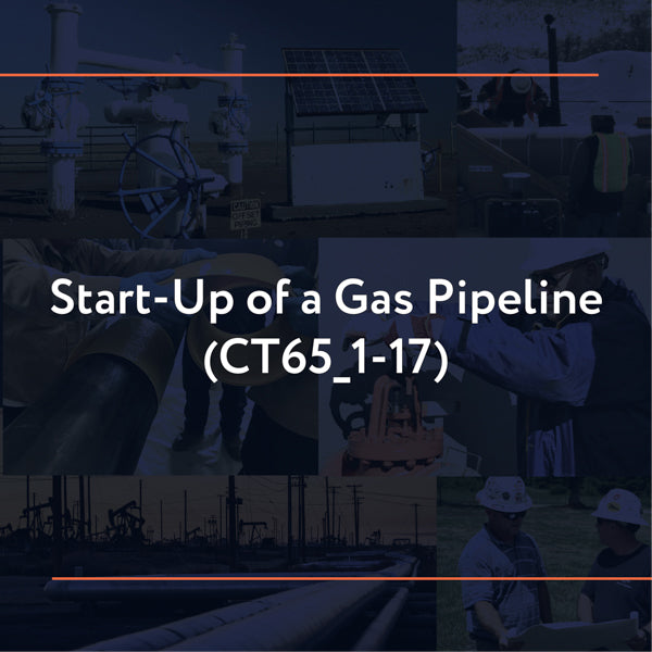 CT65_1-17: Start-Up of a Gas Pipeline