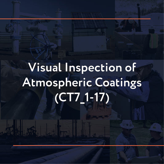 CT7_1-17: Visual Inspection of Atmospheric Coatings