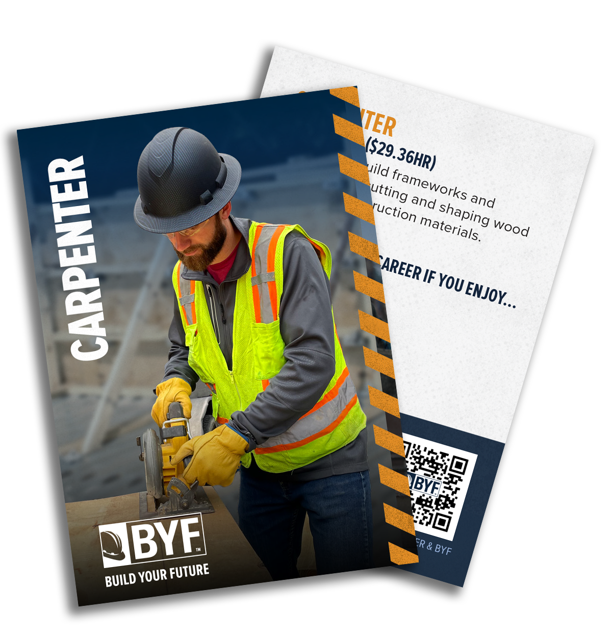 Carpenter Trading Card  (Pack of 200)