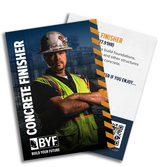 Concrete Finisher Trading Card (Pack of 200)
