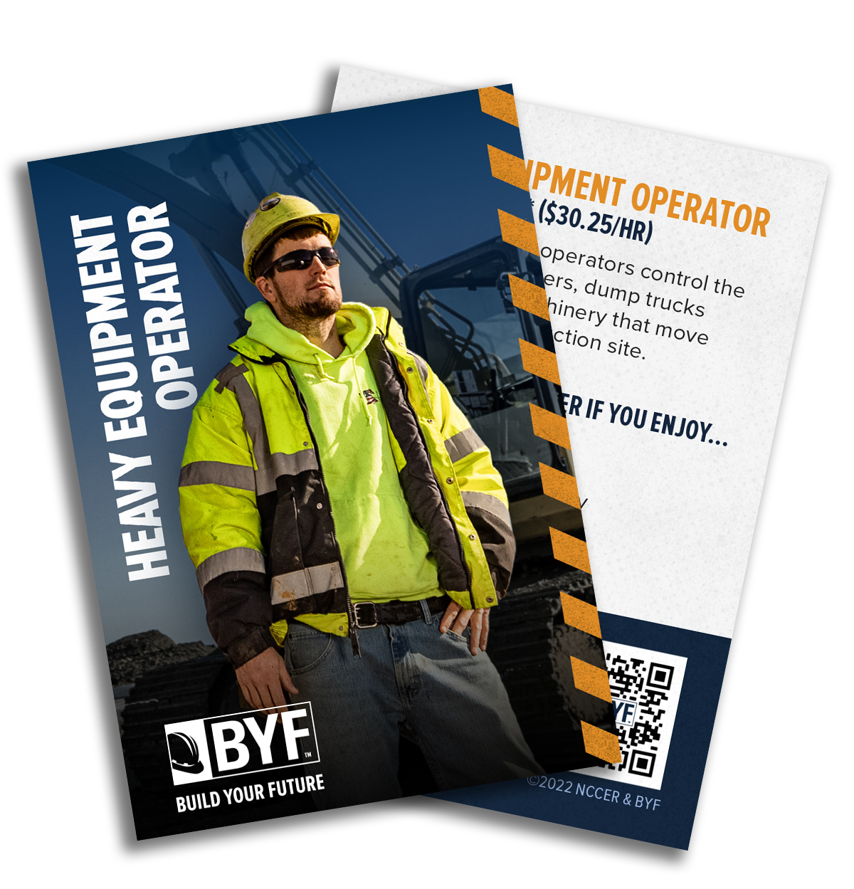 Heavy Equipment Operator Trading Card (Pack of 200)