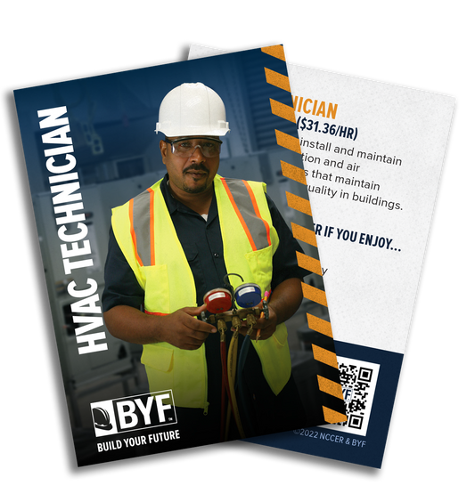 HVAC Technician Trading Card (Pack of 200)