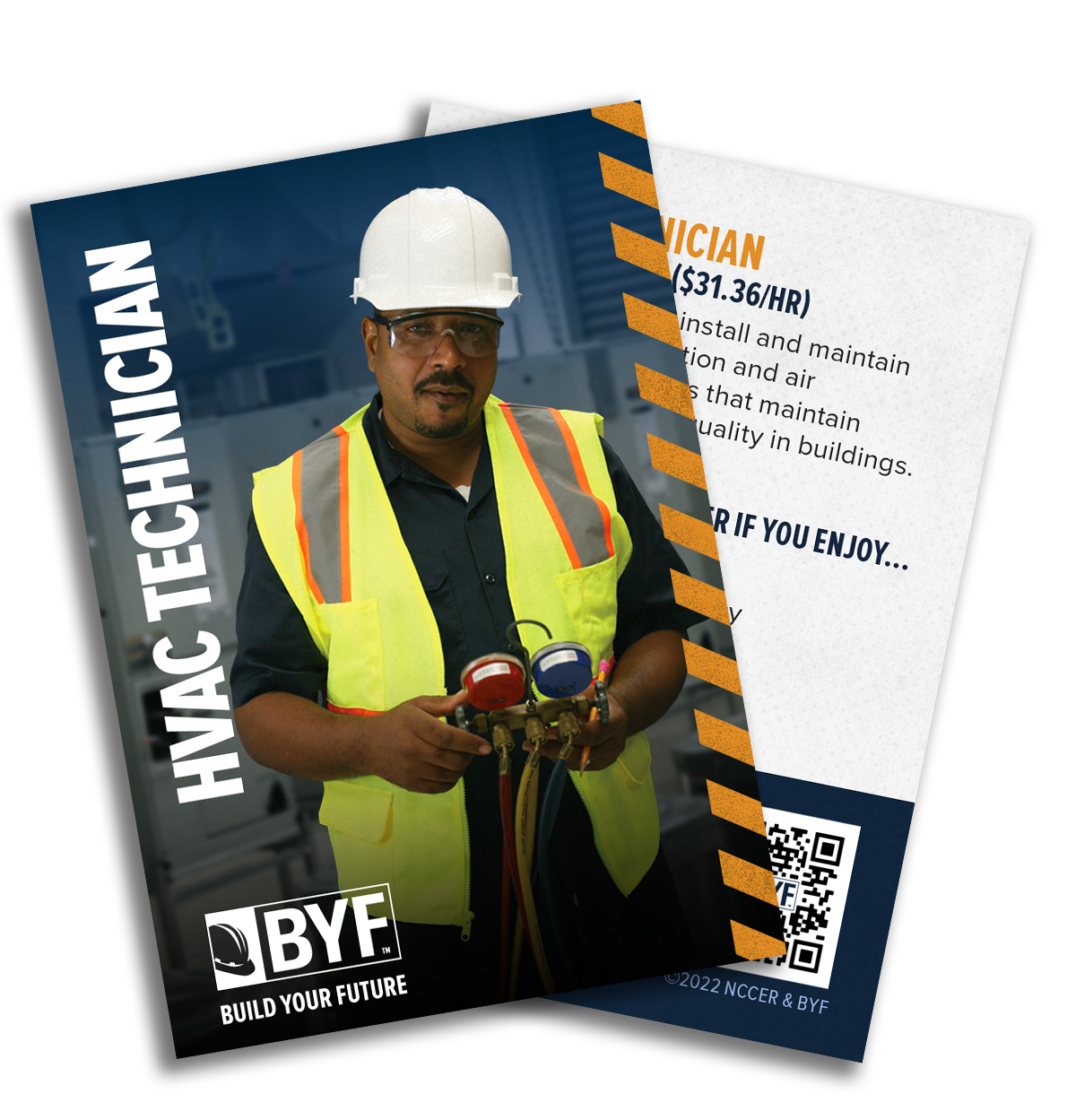 HVAC Technician Trading Card (Pack of 200)