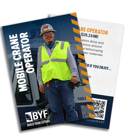 Mobile Crane Operator Trading Card (Pack of 200)