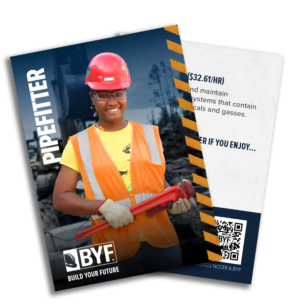 Pipefitter Trading Card (Pack of 200)